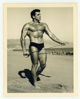 Armand Tanny Beefcake Photo 1950 Bruce Of Los Angeles Physique Gay LA Q7450