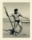 Armand Tanny Beefcake Photo 1950 Bruce Of Los Angeles Physique Gay LA Q7451