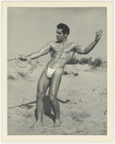 Bert Elliott 1950 Beefcake Bruce Of LA Gay Physique Bruce Bellas Buff Q7956