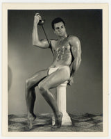 Bert Elliott 1950 Bruce Of LA Bodybuilder Bruce Bellas Beefcake Physique Q7958