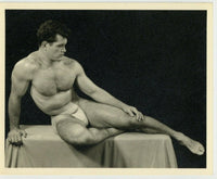 Bill Melby 1950 Don Whitman WPG Original Beefcake Gay Physique Bodybuilder Q7344