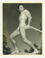 Bill Melby 1950 Original Nude Male Don Whitman Gay Beefcake Physique Buff Q7210