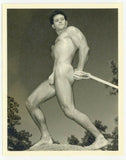 Bill Melby 1950 Original Nude Male Don Whitman Gay Beefcake Physique Buff Q7210