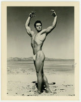 Bill Melby Beefcake 1950 Bruce Of LA Gay Physique Nude Male Bodybuilder Q7436