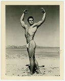 Bill Melby Beefcake 1950 Bruce Of LA Gay Physique Nude Male Bodybuilder Q7436