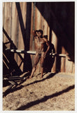 Black Nude Male Beefcake 1980 Sierra Domino Buff Handsome Hunk Gay Physique 8047