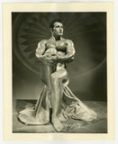 Bob McCune Signed 1950 Bob Mizer AMG Superb Gay Physique Beefcake Nude Male 7232