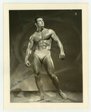 Bob McCune Signed 1950 Bob Mizer AMG Superb Gay Physique Beefcake Nude Male Q7239