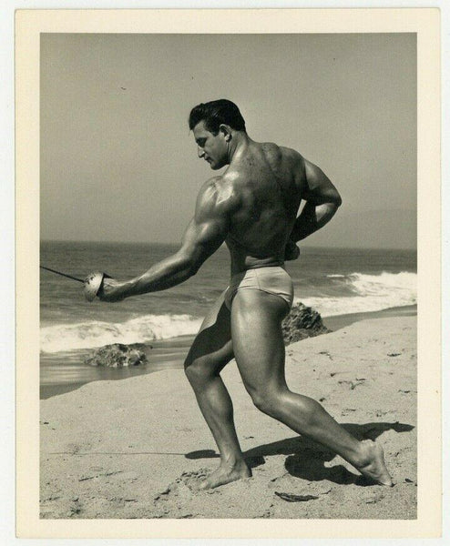 Bob McCune Vintage Beefcake Photo 1950 Bruce Of Los Angeles Gay Interest Q7443