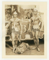 Bob Mizer 1940 Spectacular Beefcake Photo Roman Gladiators AMG Gay Physique Q7143