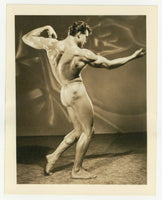 Bob Mizer 1940 Stunning Art Deco Beefcake Photo Ed Fury AMG Gay Physique Q7141