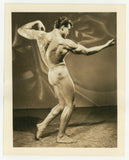 Bob Mizer 1940 Stunning Art Deco Beefcake Photo Ed Fury AMG Gay Physique Q7141