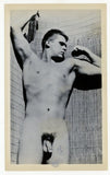 Broad Shouldered Beefcake Hunk 1960 Gay Interest 5x8 Nude Male Physique J9283