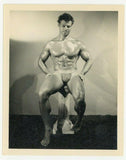 Bruce Of LA 1950 Dick Speres Gay Physique Adorable Buff Nude Male Beefcake Q7011