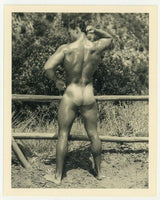 Bruce Of LA 1950 Dick Speres Gay Physique Nude Male Beefcake Buff Backside Q7018