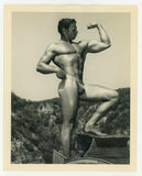 Bruce Of LA 1950 Dick Speres Gay Physique Wagon Wheel Nude Male Beefcake Q7014