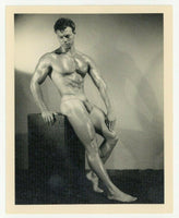 Bruce Of LA 1950 Dick Speres Gay Physique Wagon Wheel Nude Male Beefcake Q7020