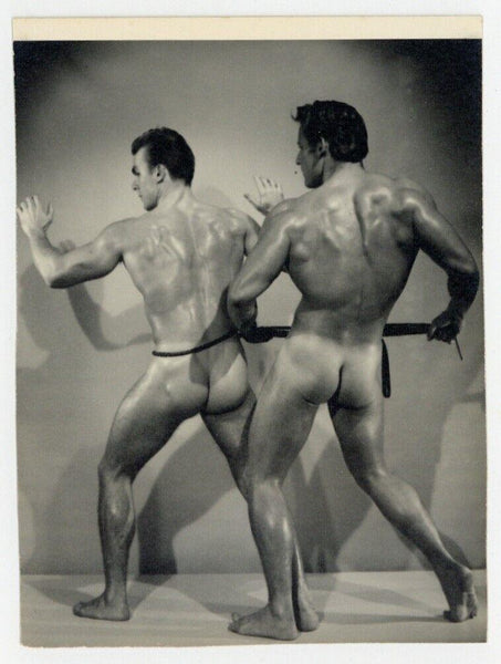 Bruce Of La 1950 John Krivos Don Fuller Wrestling 5x4 Gay Physique Nude Q8186