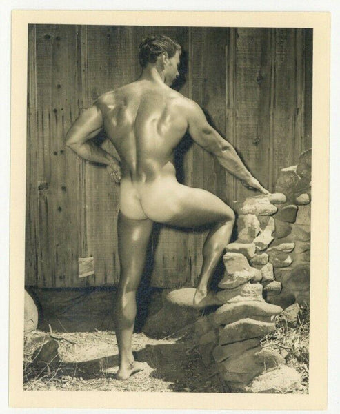 Bruce Of LA 1950 Kim Fox Gay Physique Nude Male Beefcake Muscular Hunk Q7022