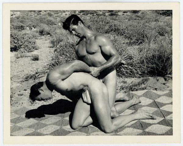 Bruce Of LA 1950 Louis Tarr /Tom Matthews 5x4 Wrestling Gay Buff Beefcake Q8194