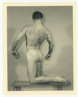 Bruce Of LA 1950 Original Gay Physique Photo Beefcake Nude Male Athlete Q7310