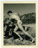 Bruce Of LA 1950 Original Nude Male Buff Body Builder Physique Q7062