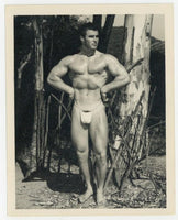 Bruce Of LA Original 1950 Photo Keith Stephan 5x4 Gay Physique Beefcake Q7933