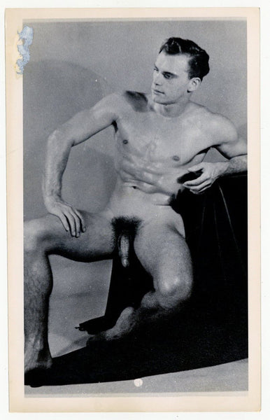 Chiseled Nude Male 1960 Slim Body 5x8 Gay Interest Beefcake Physique Photo J9282