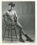 Chuck Renslow 1960 Beefcake 8x10 Photo USAF Nude Male Gay Physique Uniform J7236