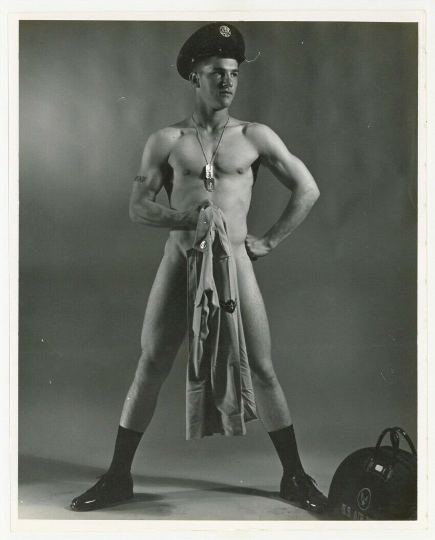 Chuck Renslow 1960 Beefcake 8x10 Photo USAF Nude Male Gay Physique Uni –  oxxbridgegalleries