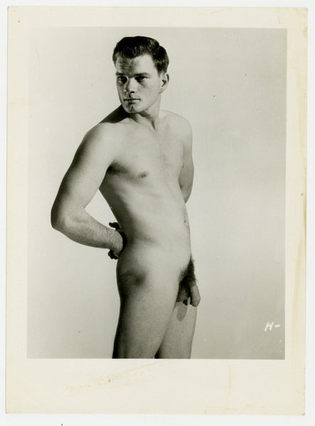Distinguished Nude Beefcake 1967 Milo Of LA Photo 5x7 Male Gay Physique J8372