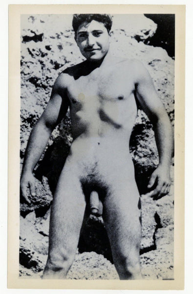 Happy Nude Male 1960 Buff Beefcake Body 5x8 Gay Interest Physique Photo J9281