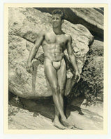 Don Whitman 1950 Original Beefcake Photo WPG Wonderful Gay Physique Q7351