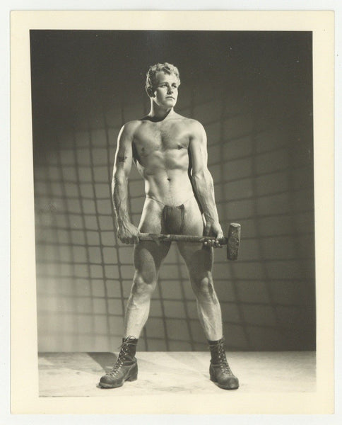 Jack Conant 1950 Athletic Model Guild Beefcake Gay Physique Bob Mizer Q7498