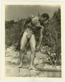 Jack Conant 1950 Bob Mizer AMG Photo Beefcake Bodybuilder Gay Physique Hunk Q7472