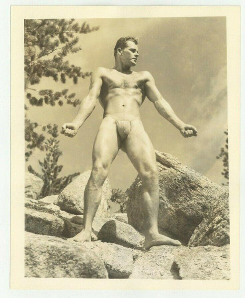 Jack Conant Beefcake 1950 Bob Mizer Athletic Model Guild Bodybuilder Gay Q7503