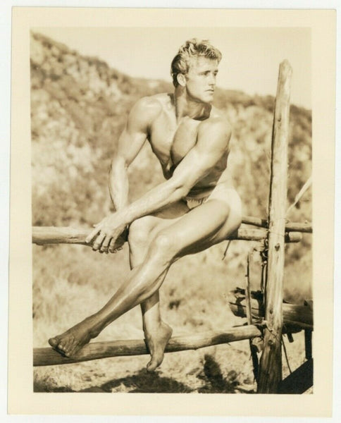 Ed Fury 1940 Beefcake Photo by Bob Mizer Athletic Model Guild Gay Physique Q7136