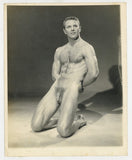 Fine Art Nude Male 1950 Handsome Gay Physique 8x10 Dbl Wt Photo Beefcake J8245