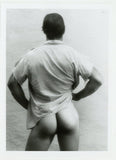 Gary Franklin 5x7 Colt Studio 1980 Jim French Rear View Beefcake Gay Photo J9442