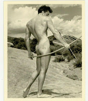 Jim Dardanis Beefcake Hunk 1950 Western Photography Guild Gay Nude Male Q7164