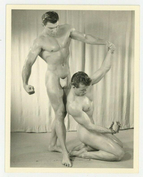 Gay Physique Beefcake 1950 Phil Lambert Keith Lewin Western Photography Guild DW Q7174