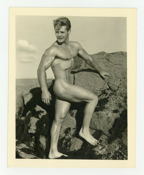 Gene Meyer 1950 Beefcake Photo by Bob Mizer Athletic Model Guild Gay Physique Q7