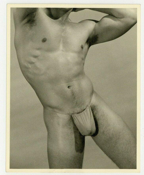 Gene Van Berkum 1950 Nude Male Beefcake Nude Male Western Photography Guild