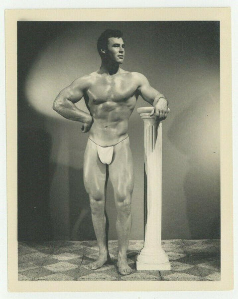Keith Stephan Beefcake Photo 1950 Bruce Of LA Nude Male Gay Physique Hunk Q7631