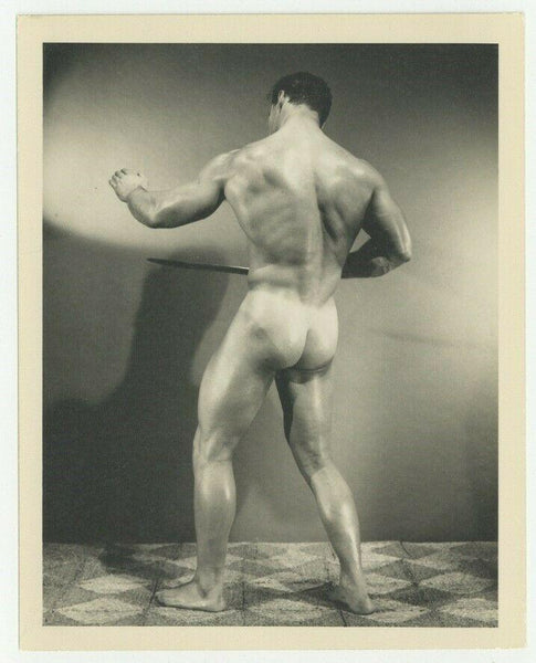 Keith Stephan Beefcake Photo 1950 Bruce Of LA Nude Male Gay Physique Hunk Q7632