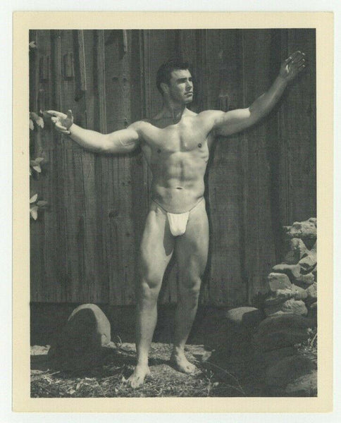 Keith Stephan Beefcake Photo 1950 Bruce Of LA Nude Male Gay Physique Hunk Q7633