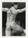 Neal Kennit 1994 Colt Studio 5x7 Jim French Rear View Beefcake Gay Physique J9512