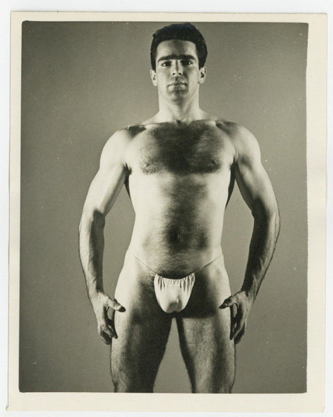 Kris of Chicago 1960 Paul Cully 5x4 Male Nude Gay Physique Hairy Beefcake