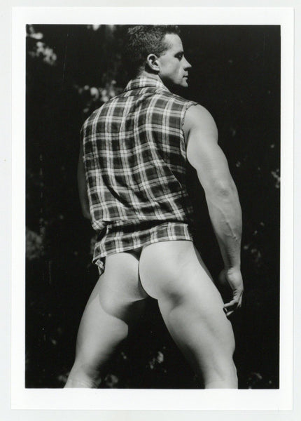 Kurt Kittridge Colt 1994 Rear End Flannel Shirt Rugged Beefcake Physique J9563