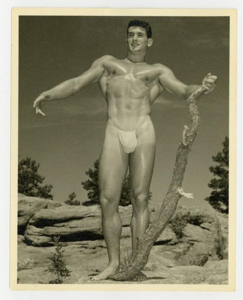 Dick Keifer 1940 Western Photography Guild Gay Physique Nude Male Beefcake Photo Q7235